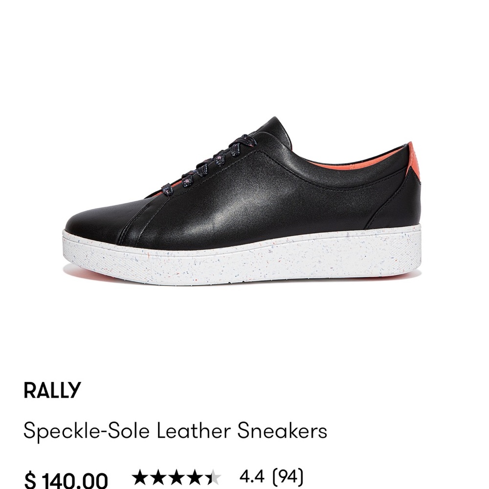 BNIB Fitflop Rally leather sneakers